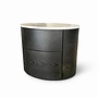 Bedside table 'Bologna' - Charcoal Oak