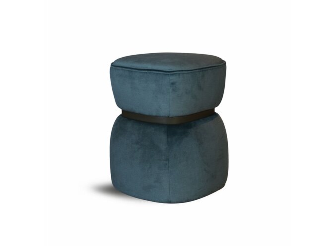 Hocker Vera – Mystic Green velvet