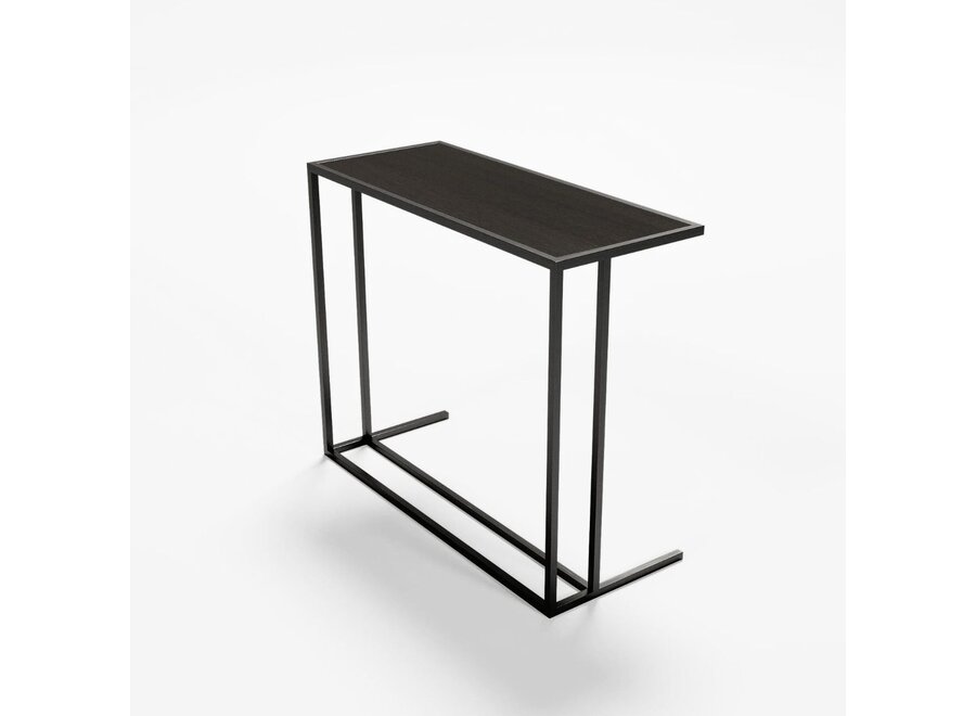 Side Table Sofa 'Massimo' - Charcoal