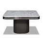 Side table 'Brunello' - Calacatta Marble