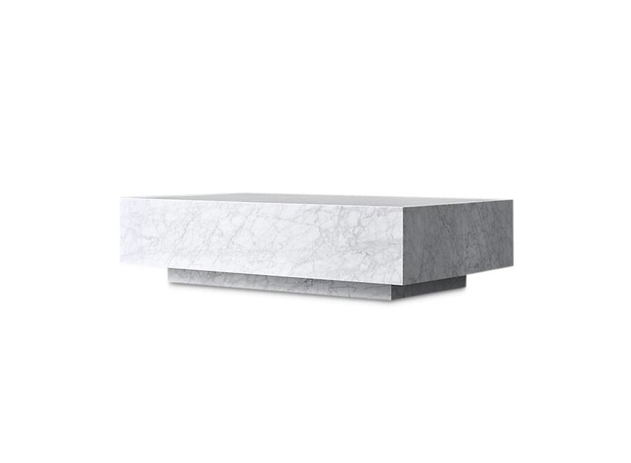 Couchtisch Pieno Carrara - Quadratisch