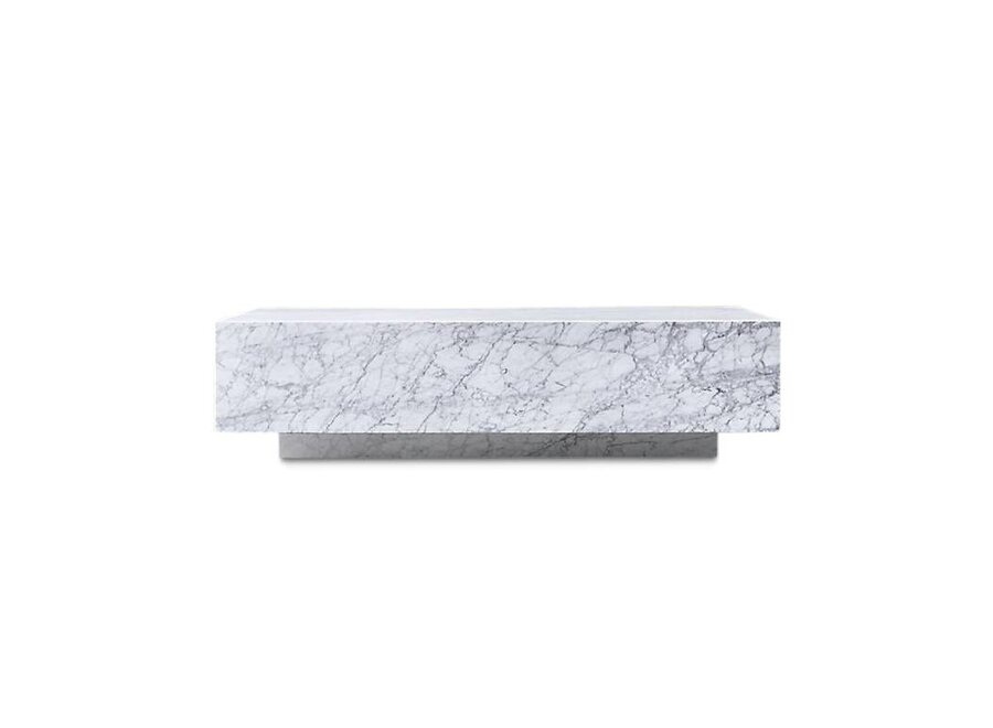 Couchtisch 'Pieno Carrara' - Quadratisch