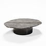 Table basse 'Bari' - Black Marble