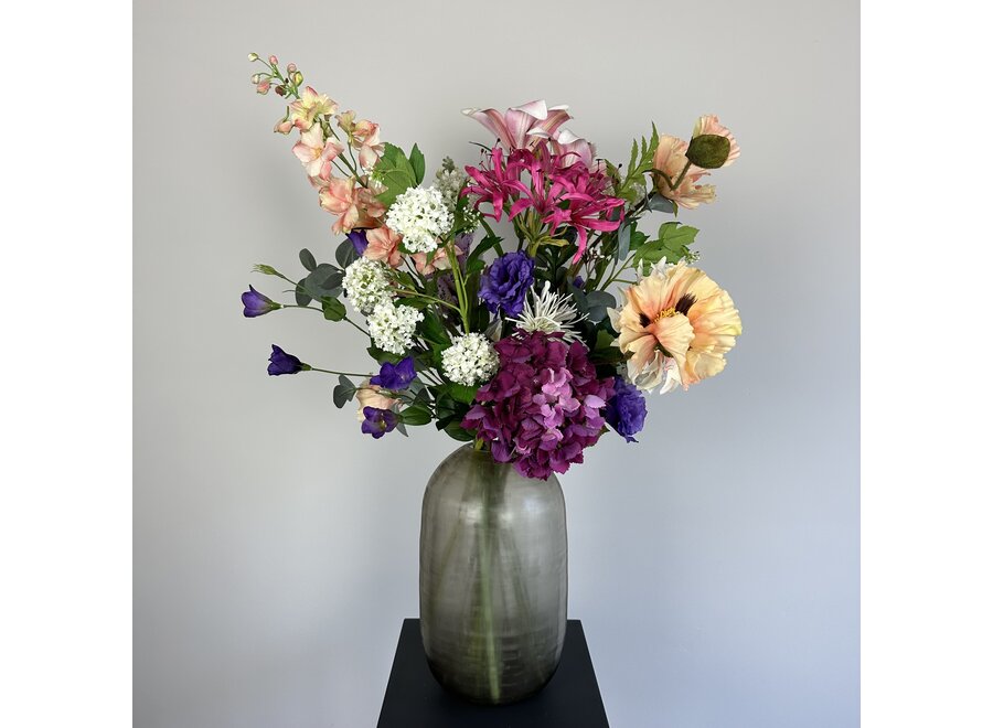 Bouquet artificiel 'Pastel Multicolore'
