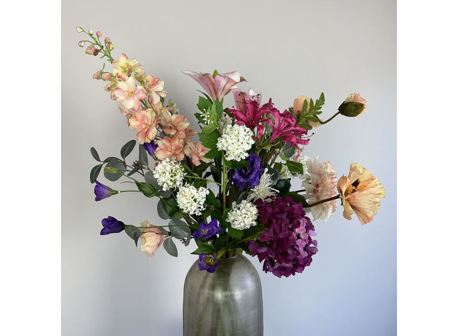 Bouquet artificiel 'Pastel Multicolore'