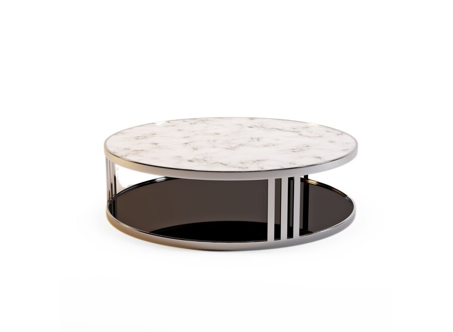 Table basse Fabrio - White Marble