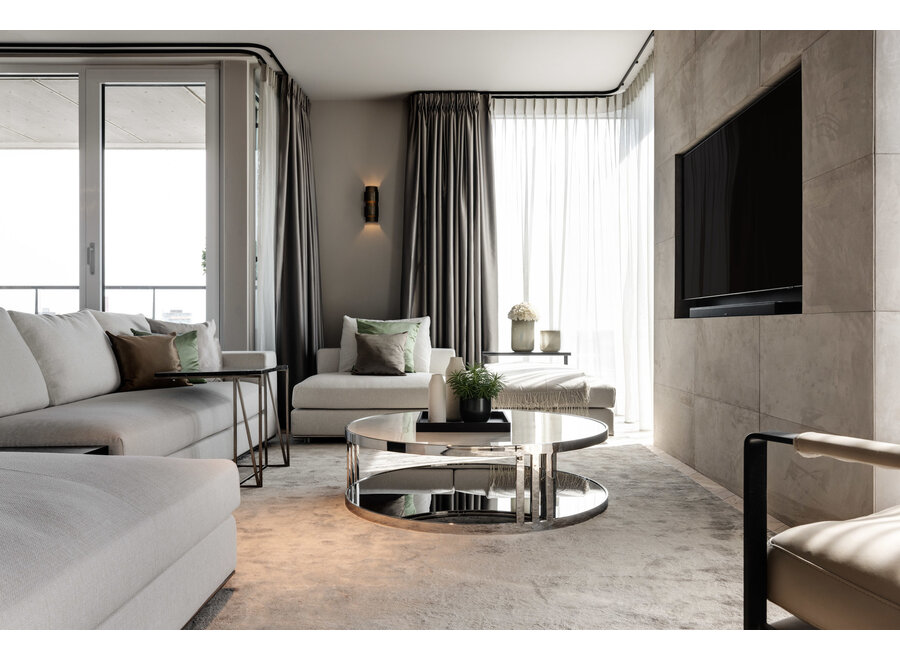 Table basse 'Fabrio' - White Marble