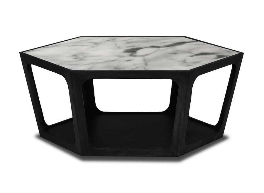 Coffee table Amadeo - White Marble