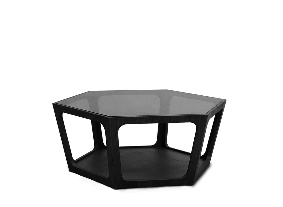 Couchtisch 'Amadeo' - Smoke Glass L