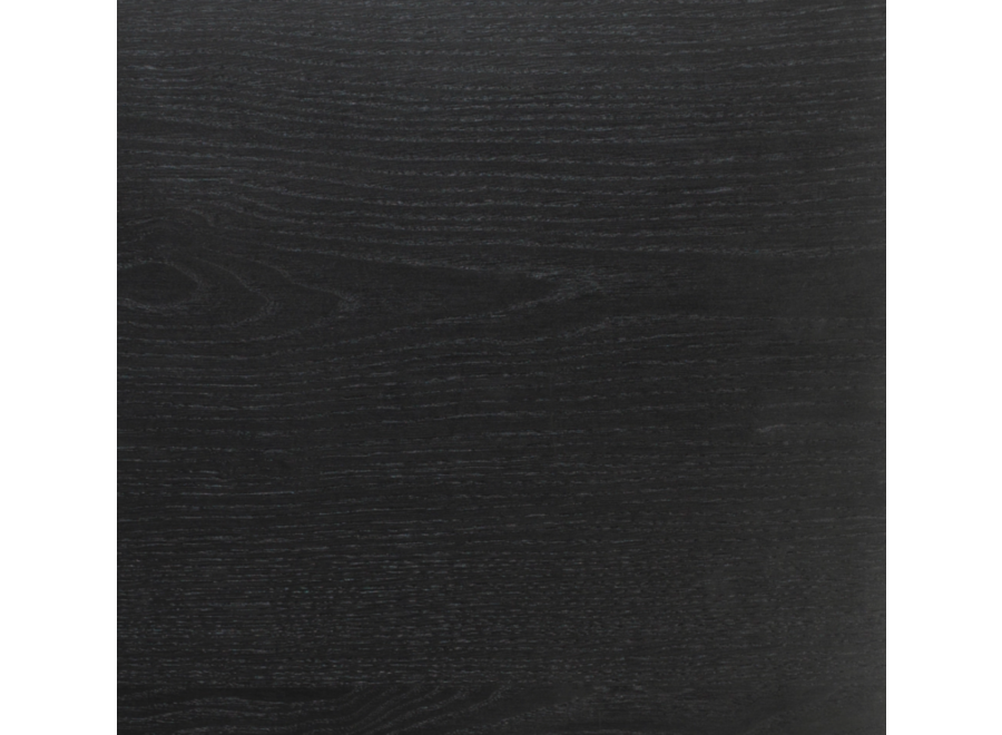 Table d'appoint 'Positano' - Smoke black