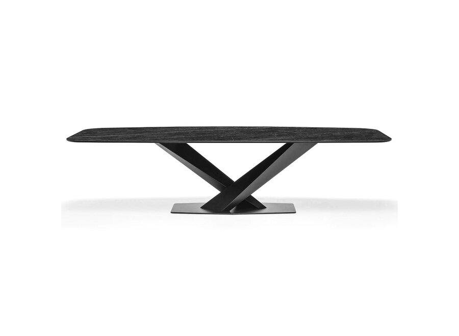 Dining table 'Milano' - Anthracite Marble