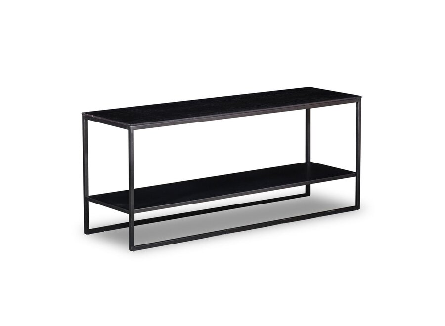 Console table Giulia - Charcoal Oak