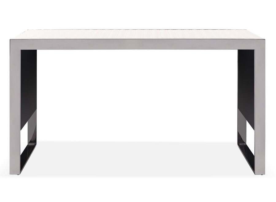 Console table 'Diana' - Beige Leather