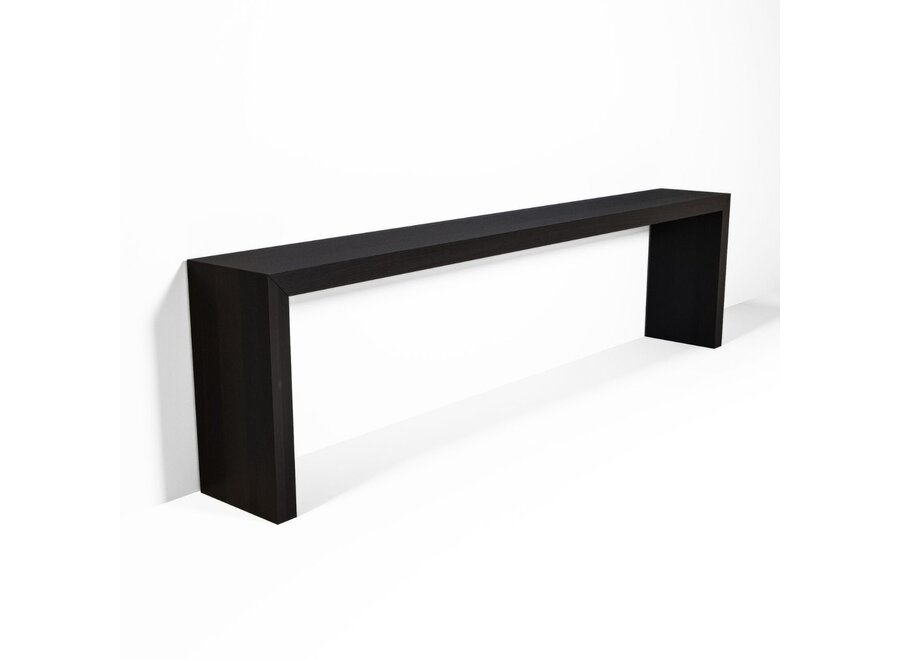 Console table 'Mayfair' - Smoke Wood L