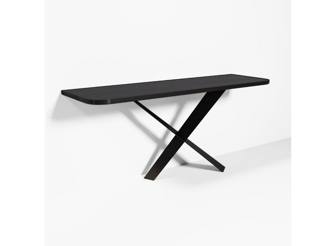 Table Console Xavier - Smoke Wood