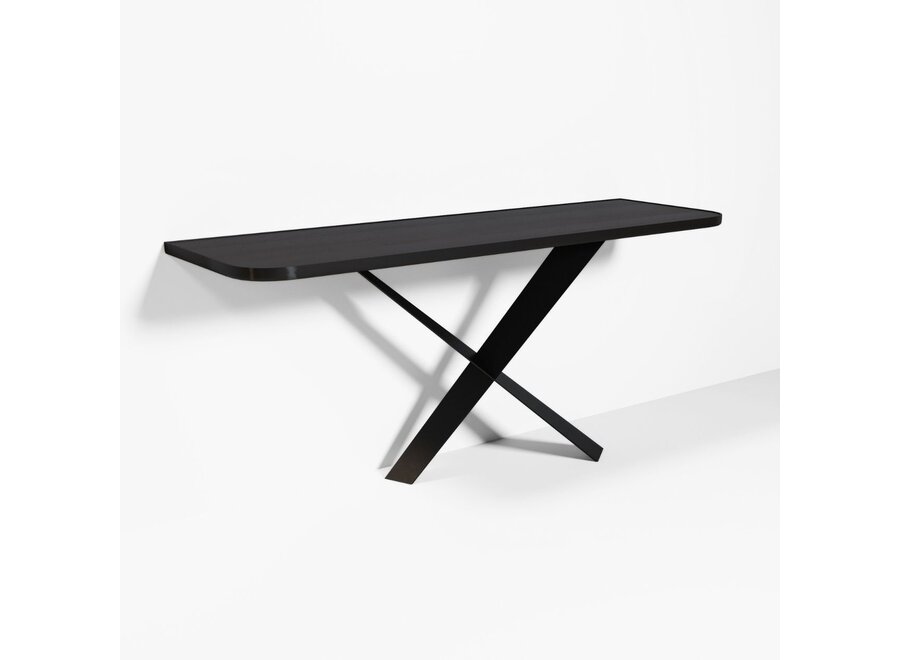 Table Console Xavier - Smoke Wood
