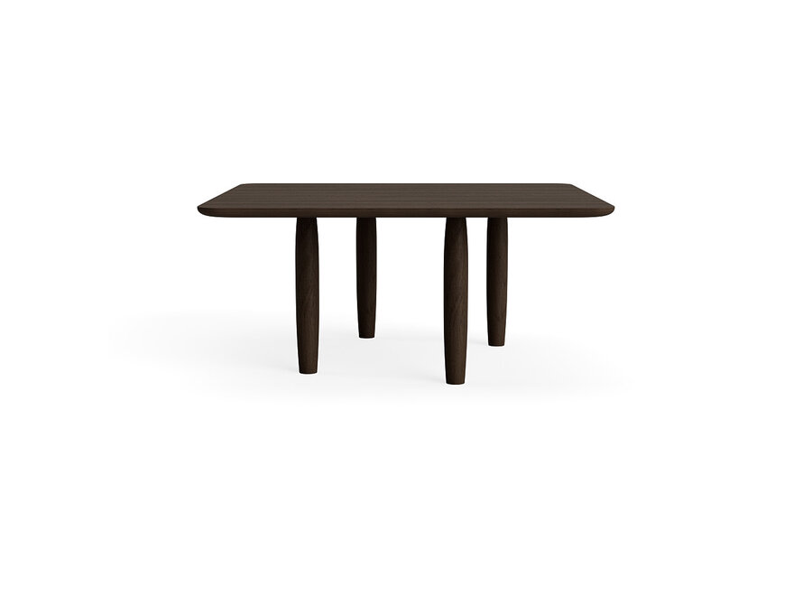 Table basse 'Oku' - Dark smoked oak