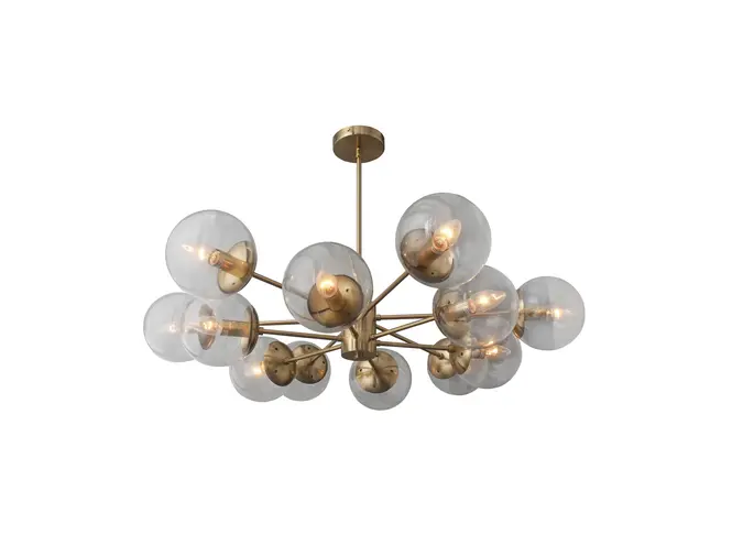 Chandelier Huntington - Brass