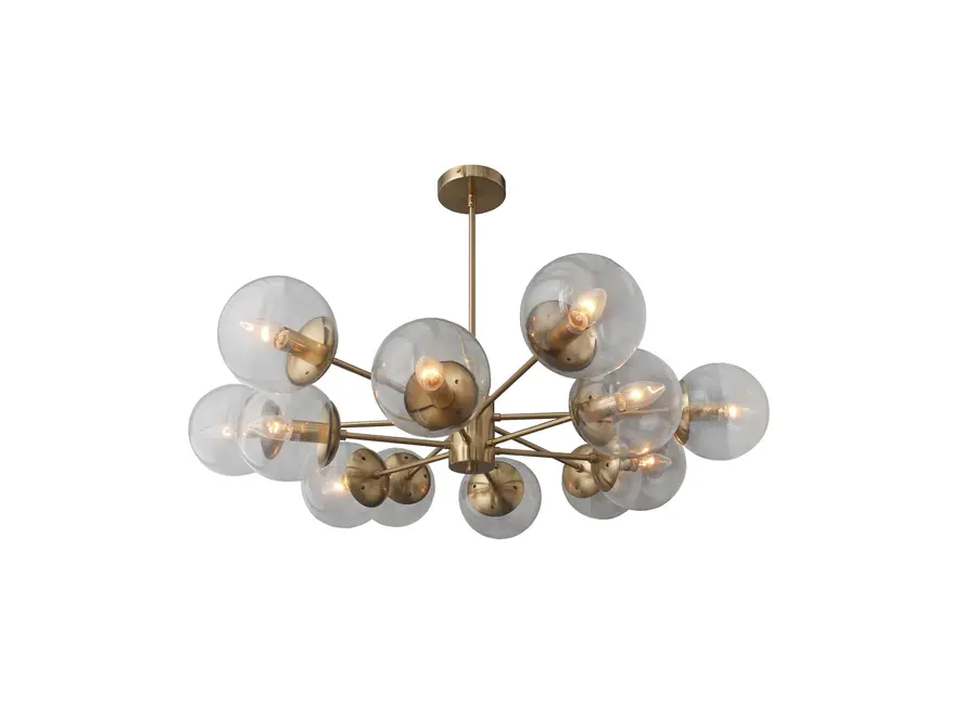 Lustre Huntington - Brass