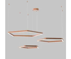 THE GRAND COLLECTION Chandelier 'Carlo' - Set of 4 - Wilhelmina Designs