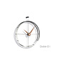 Design-Wanduhr 'Doble O i'