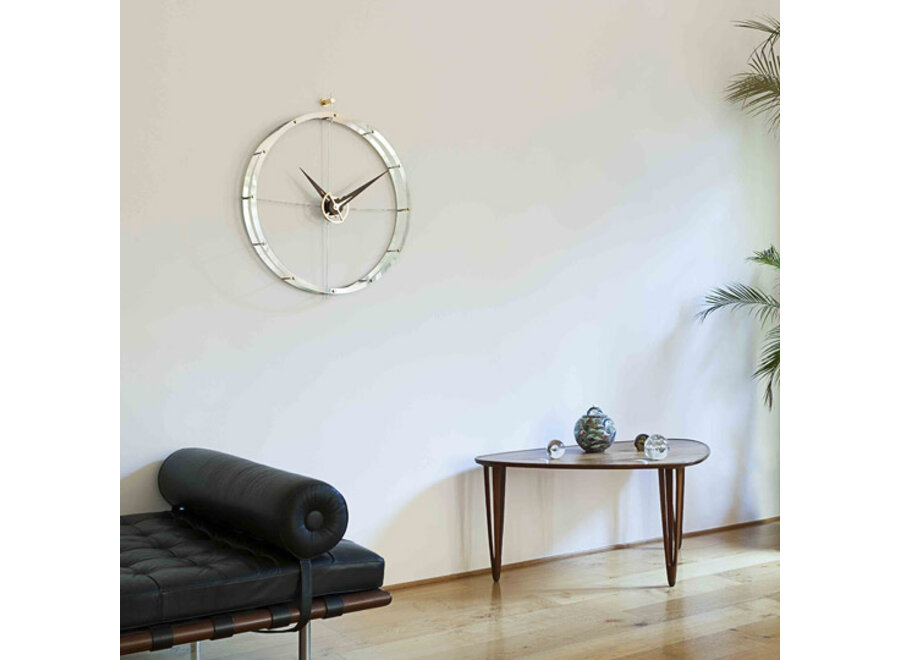 Design wall clock 'Doble O i'