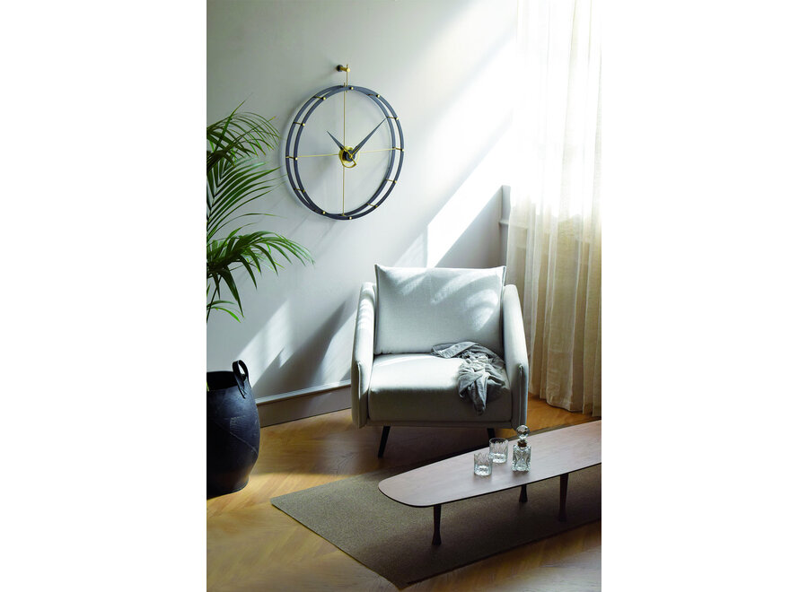 Design wall clock 'Doble O i'