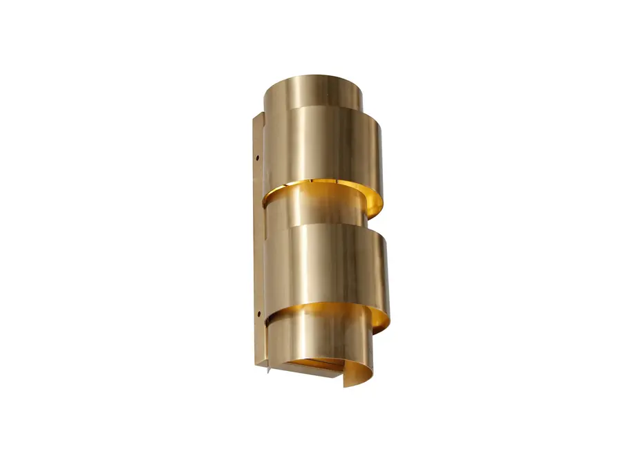 Wall lamp 'Saint' Round - Brass