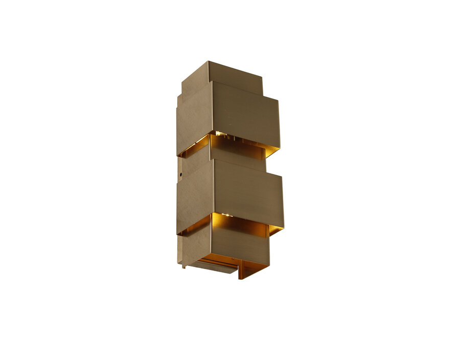 Wall lamp 'Saint' Square - Brass