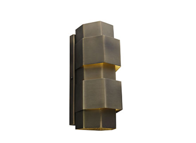 Wall lamp Saint Hexagon - Bronze