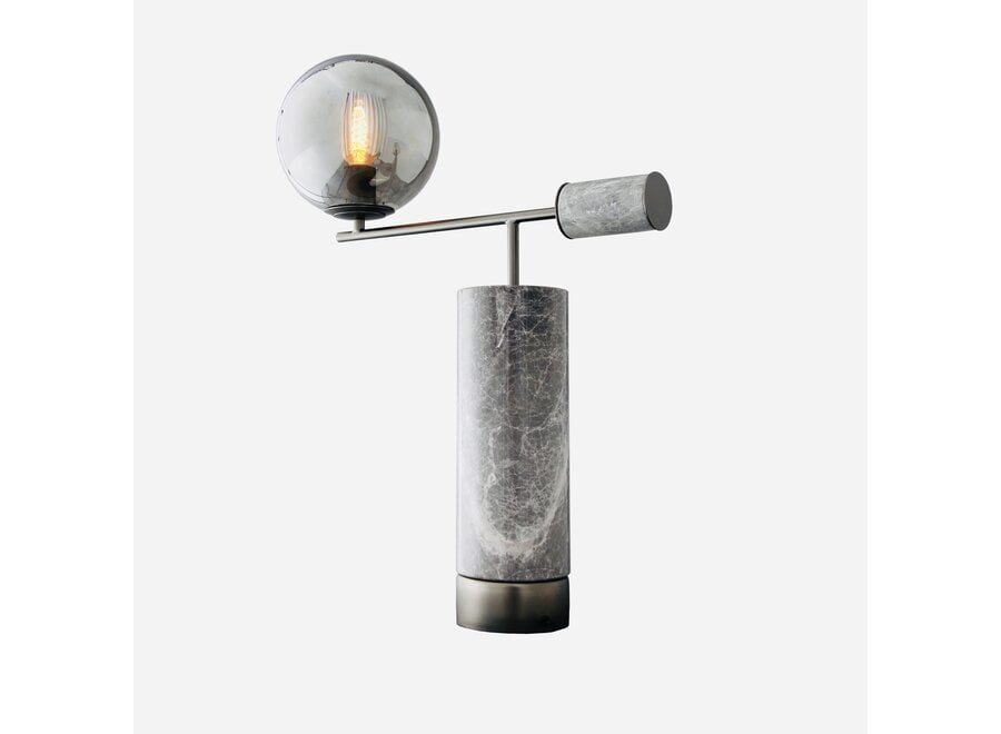 Table lamp 'Giorgia' - Gray Marble