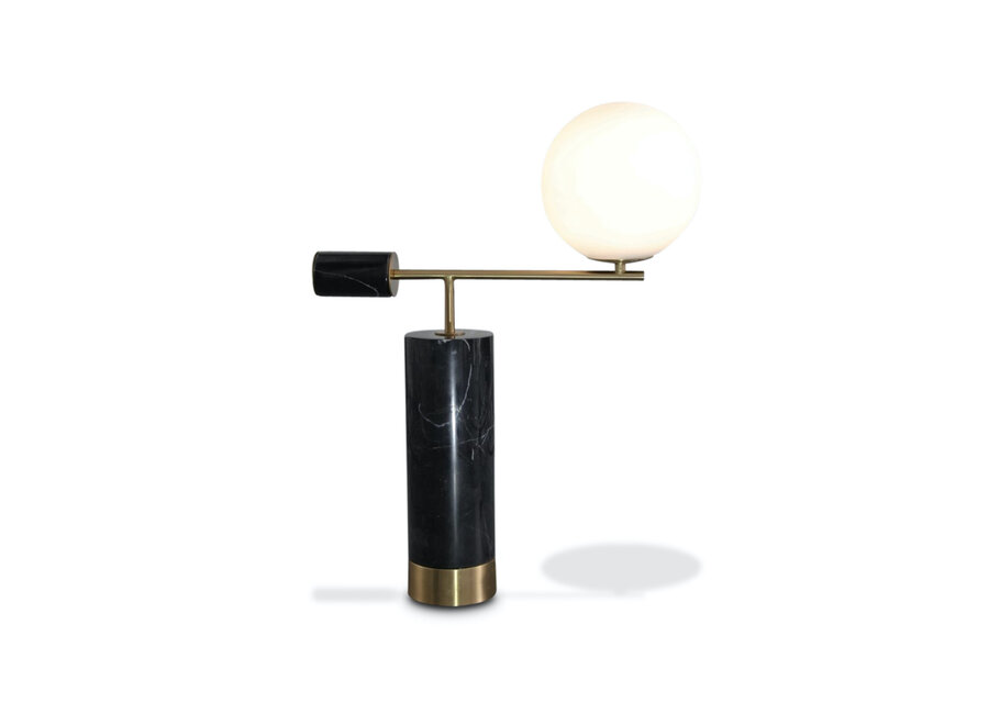 Table lamp 'Giorgia' - Black Marble