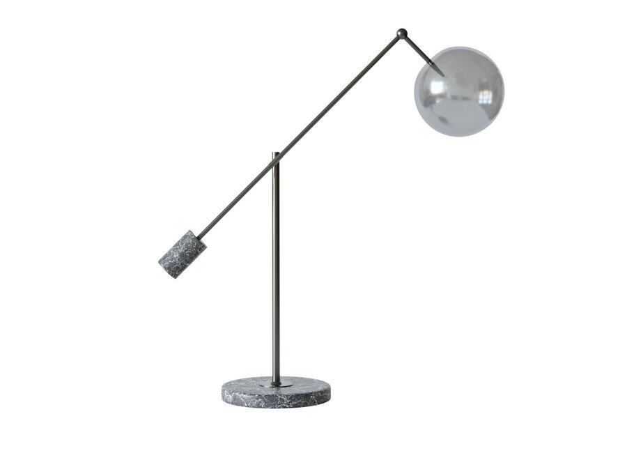 Table lamp 'Capri' - Gray Marble