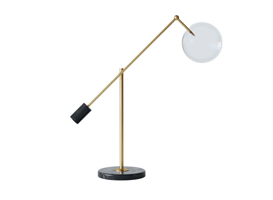 Lampe à poser Capri - Black Marble