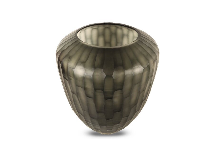 Vase 'Jade' S - Dark Smoke