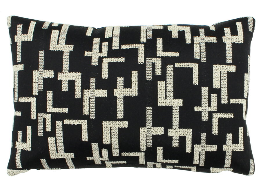 Decorative cushion Dallanna Exclusive Black
