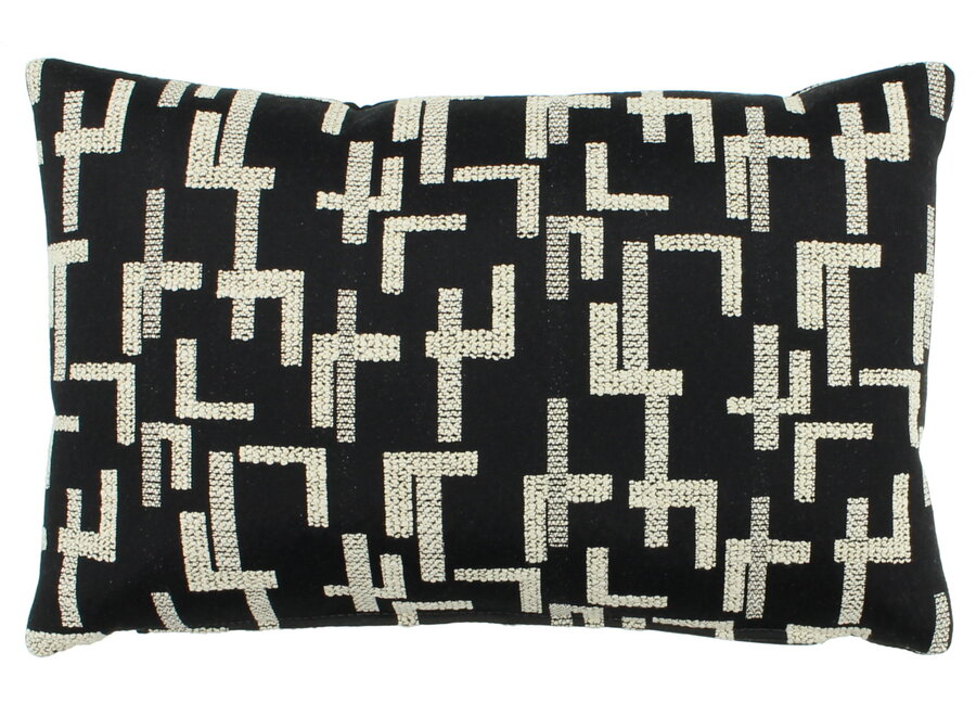 Dekoratives Kissen Dallanna Exclusive Black