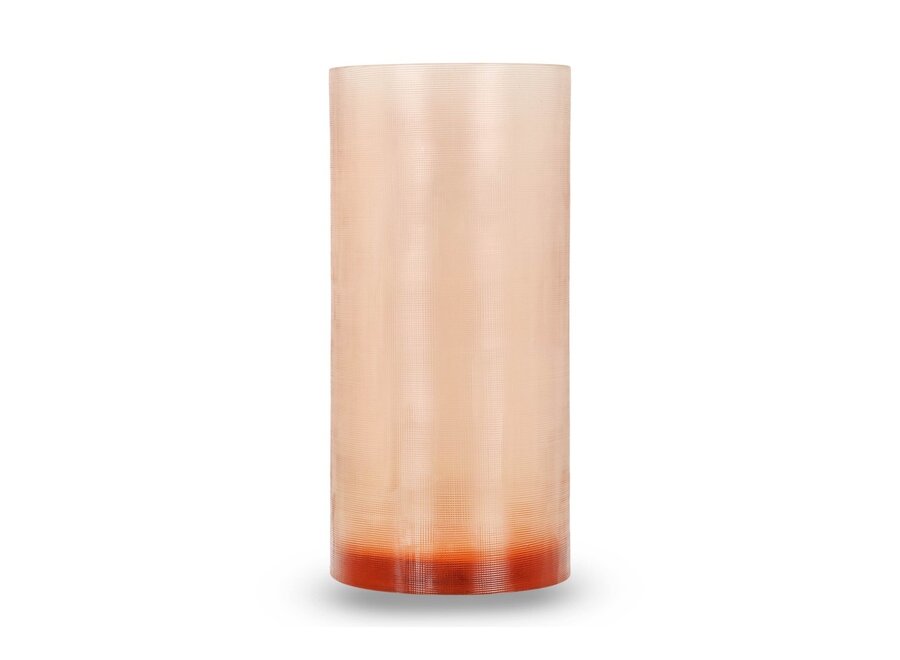 Vase 'Medina' L - Coral