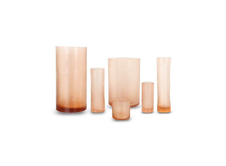 Vase 'Medina Tall' L - Coral