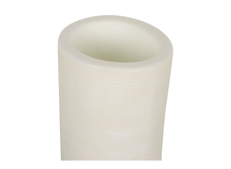 Vase 'Medina Tall' L - White