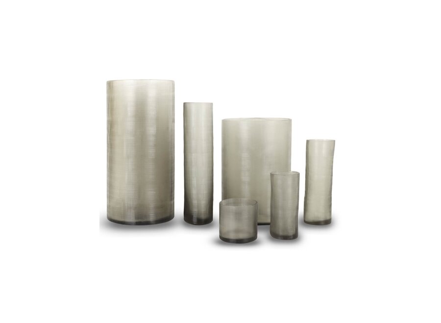 Vase 'Medina Tall' M - Grey