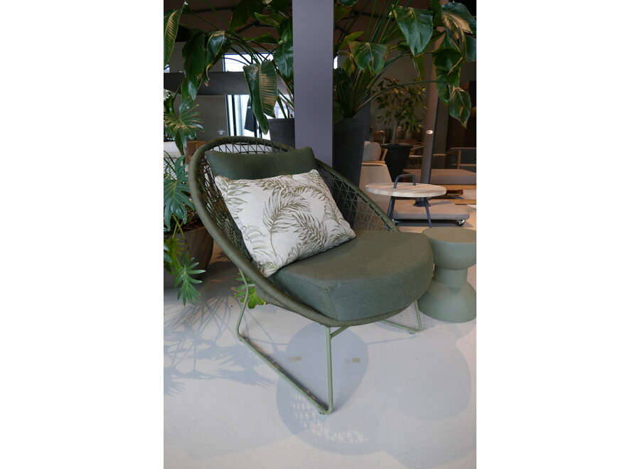 Chaise longue 'Nora' - Moss