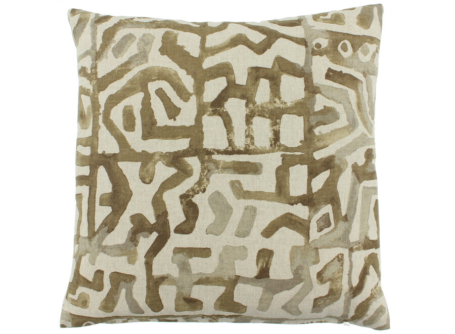 Decorative cushion Armessa Bronze