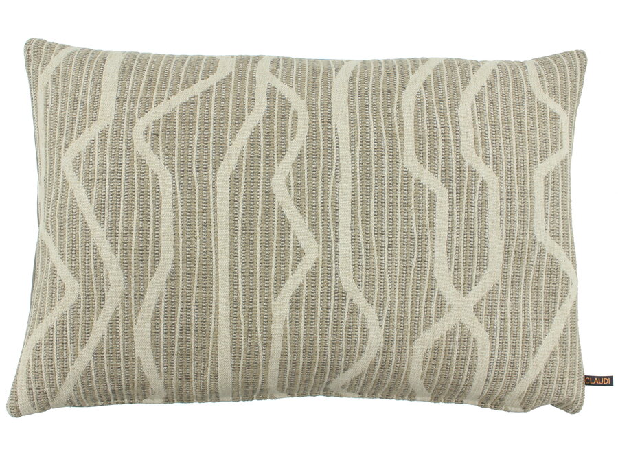 Throw pillow Noah Dark Sand