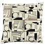 Coussin décoratif Emily Black/White