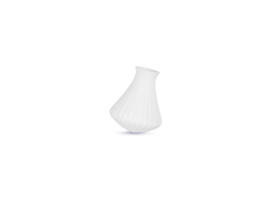 Vase 'Malachite' S - White