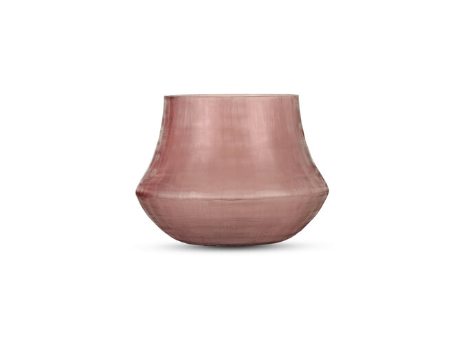 Vase 'Khooni' L - Aubergine