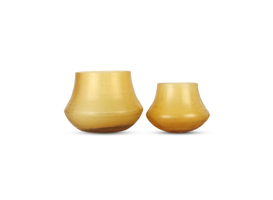 Vase 'Khooni' L - Gold