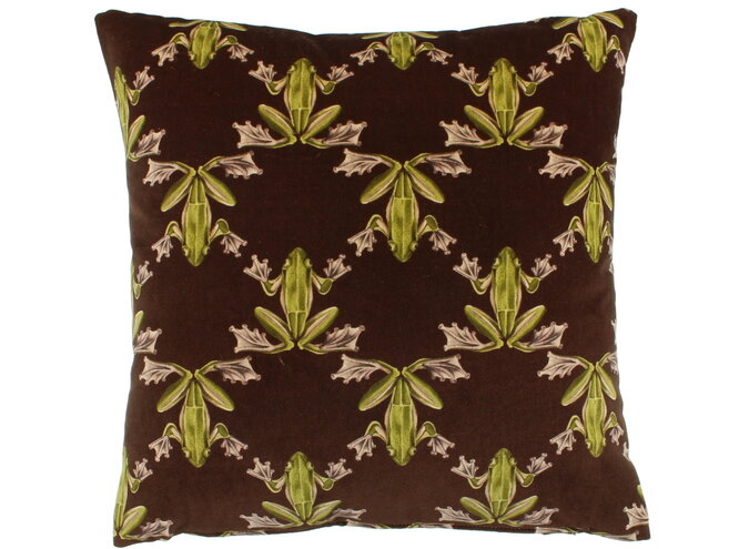 Coussin Froggy Exclusive Burguny/Nude