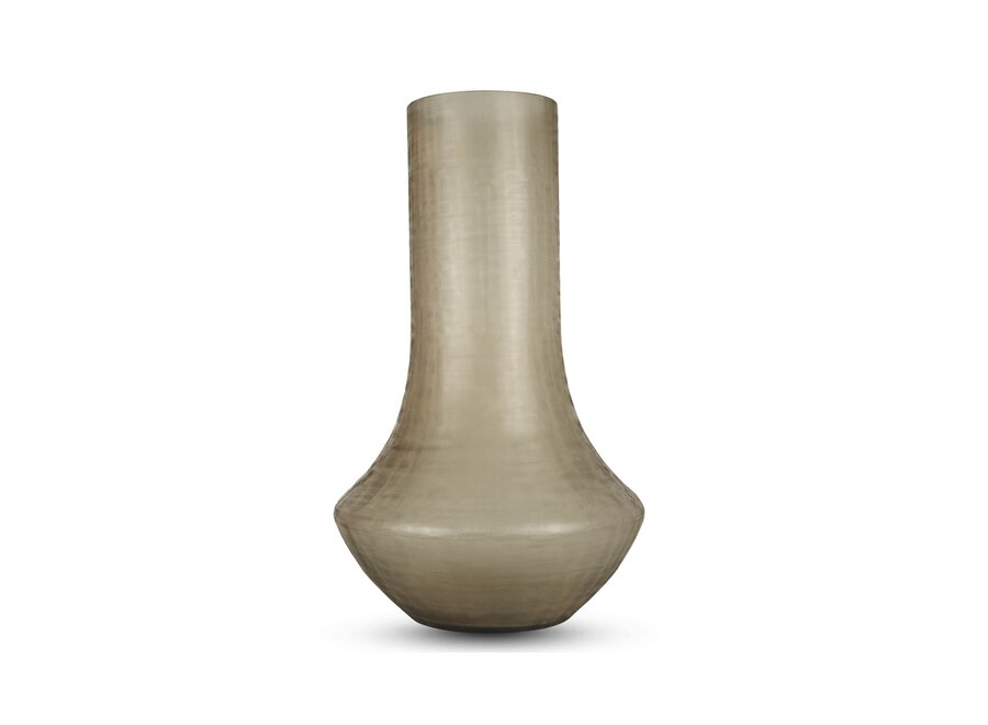 Vase 'Ceylon' L - Smoke